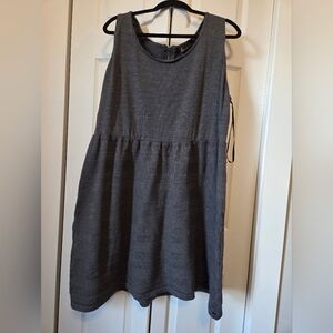 Lane Bryant Charcoal Sleeveless Dress